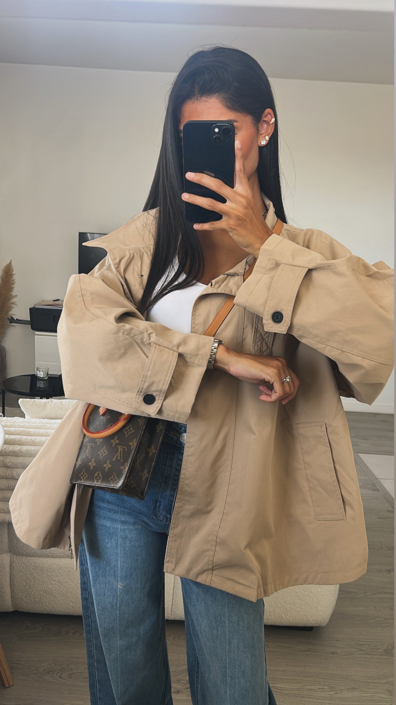 Trench beige